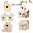Wooden Bird Houses Bluebirds Home Small Bird House For Outside Garden Unfinished Bird Houses To Paint For Bird Watching