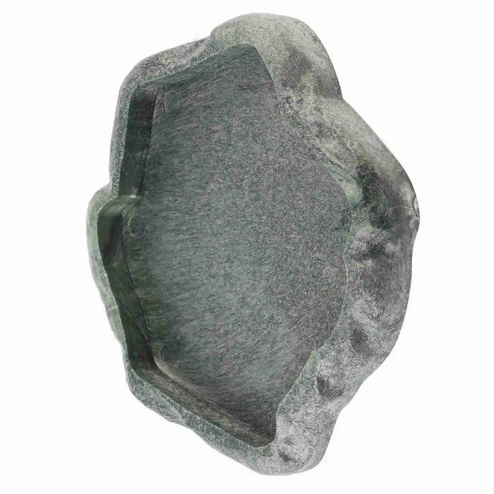 Resin Durable Reptile Rock Food and Water Dish Feeder Bowl for Tortoise Lizard
