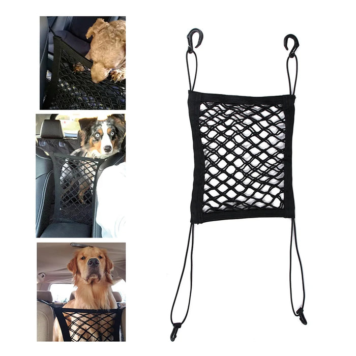 Portable Oxford Dog Car Backseat Barrier Vehicle Dog Fence Pet Carriers Bags Auto Dog Fence Home Garden Pet Products Dog