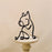 Dog Cat Minimalist Art Sculpture Decor Gift Metal Decor Modern Home Office Accessories Animal Shape Ornament Dropshipping