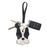 Leather Doggy Keychain Charm & Dog Lover Gift  Puppy Doggie Lover Accessories