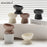Cat Ceramic Bowl Gradient Pet Food Water Feeders Small Dogs Drinking Eating Supplies Raised Tilted Cats Puppy Feeding Supplies