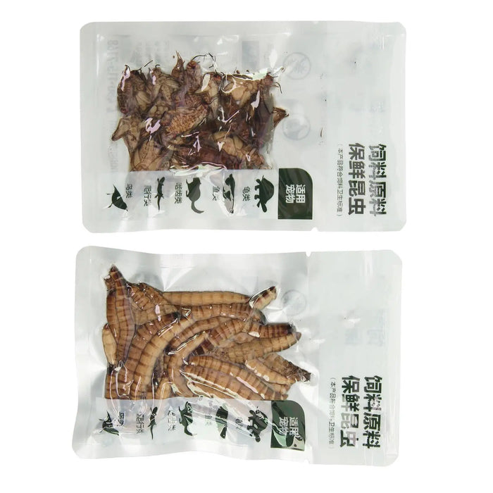Natural Barley Crickets & Worms Food for Reptiles & Fish – Premium Fodder for Optimal Nutrition