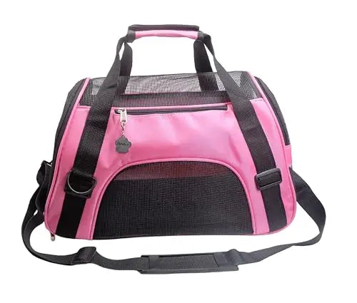 Cat Bags Portable Dog Carrier Bag Mesh Breathable Carrier Bags for Small Dogs Foldable Cats Handbag Travel Pet Bag Transport Bag