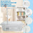 Parrot Bath Tub bird automatic bathtub With Multiple Faucets Automatic Shower Bathtub For Small Medium Parakeet Cleaning Bath