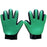 1 Pair Pet Grooming Kit for Dog Cat Rabbit Fur 2 Sided Grooming Brush Bath Cleaning Glove De-Shedding De-Matting Pet Hair