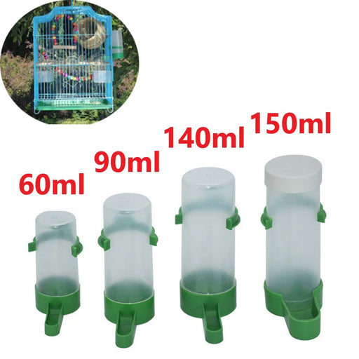 Bird Feeders Waterer Drinker With Clip For Bird Feeders Parrot Cages Water Dispenser Bottles Drinking Bowls Pet Bird Supplies