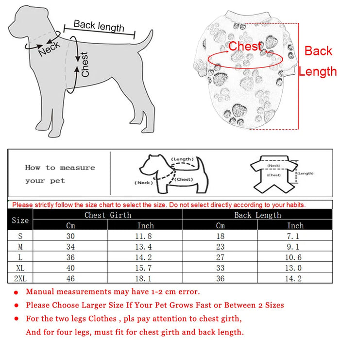Fleece Pet Dog Clothes for Dogs Clothing Warm Dog Vest Shirt Puppy Cat Clothing for Dogs Coat Hoodie Pets Clothing Chihuahua