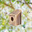 Wooden Bird House Outdoor Weatherproof Parrot Bird Nest Breeding Sleeping Box Paint Decorative DIY Storage Hanging Birdhouse