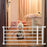 Indoor Dog Gate Retractable Freestanding Fence Nail-free Household Reusable Door For Small Medium Dogs Puppy Fence Pets supplies