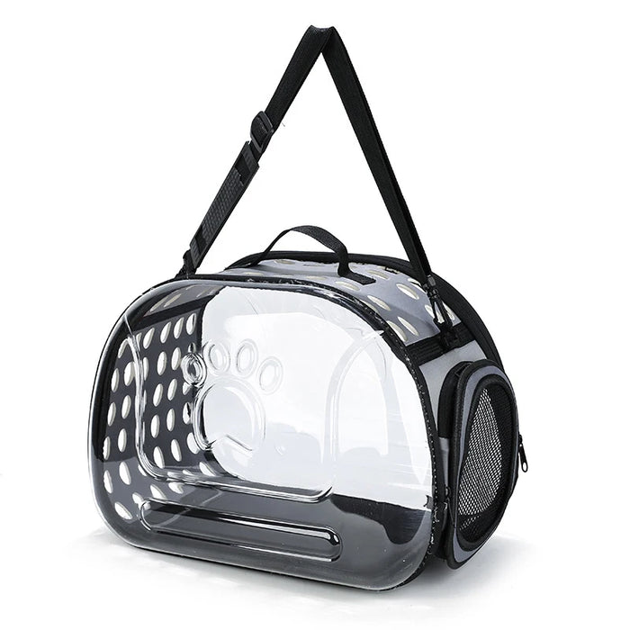 Cat Carrier Bag Outdoor Pet Shoulder bag Pet Dogs Cats Portable Breathable Collapsible Travel Cat Carrier Bag small dog