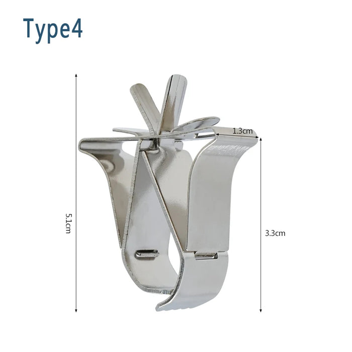 5pcs Birds Food Holder Pet Parrot Feeding Fruit Vegtable Clip Feeder Device Pin Clamp Durable Household Supplies Bird Cage