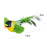 Chirping Bird Cat Toy Interactive Flapping Wings Plush Bird Toy Battery Operated Stimulate Animal Kitten Toy